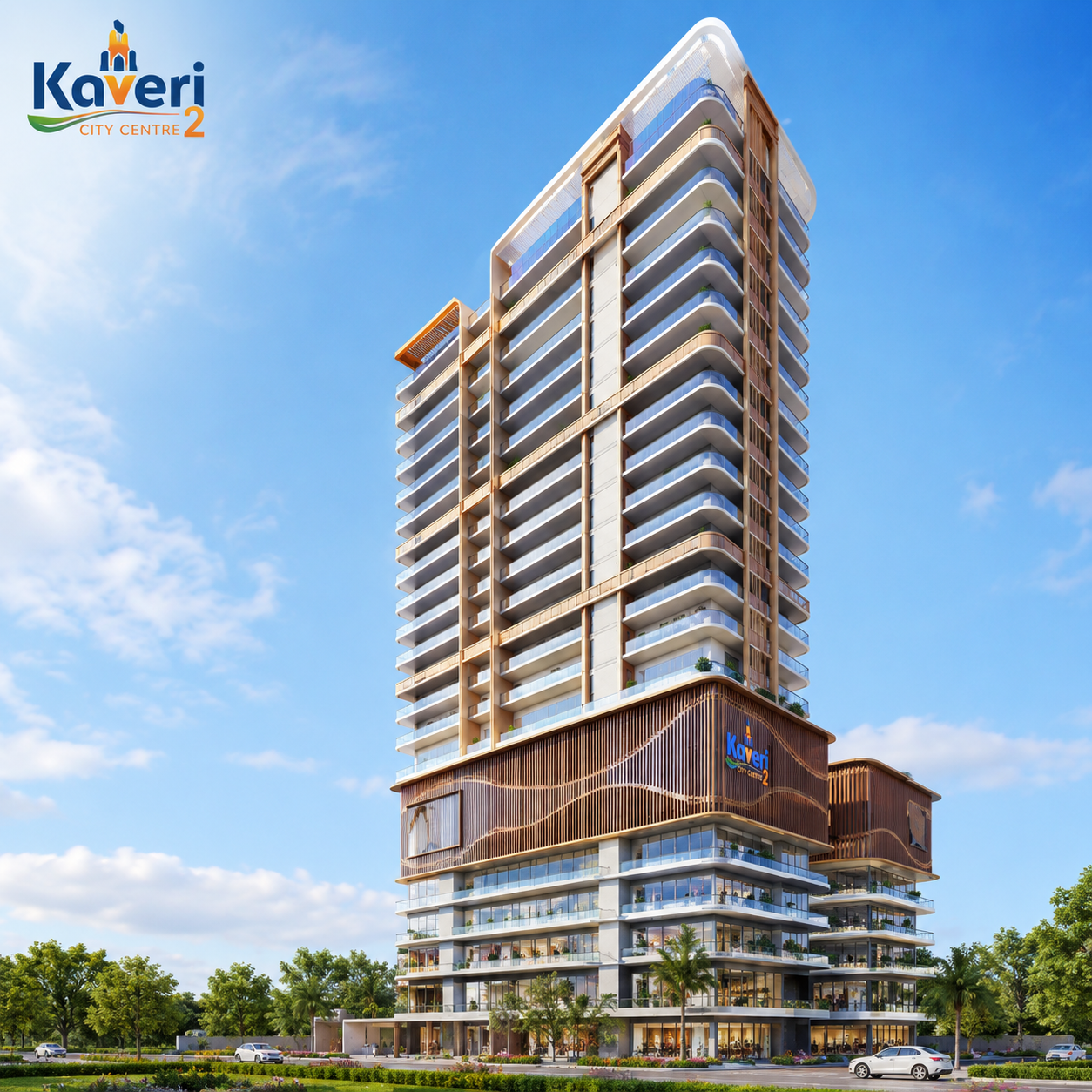 kaveri city centre elevation