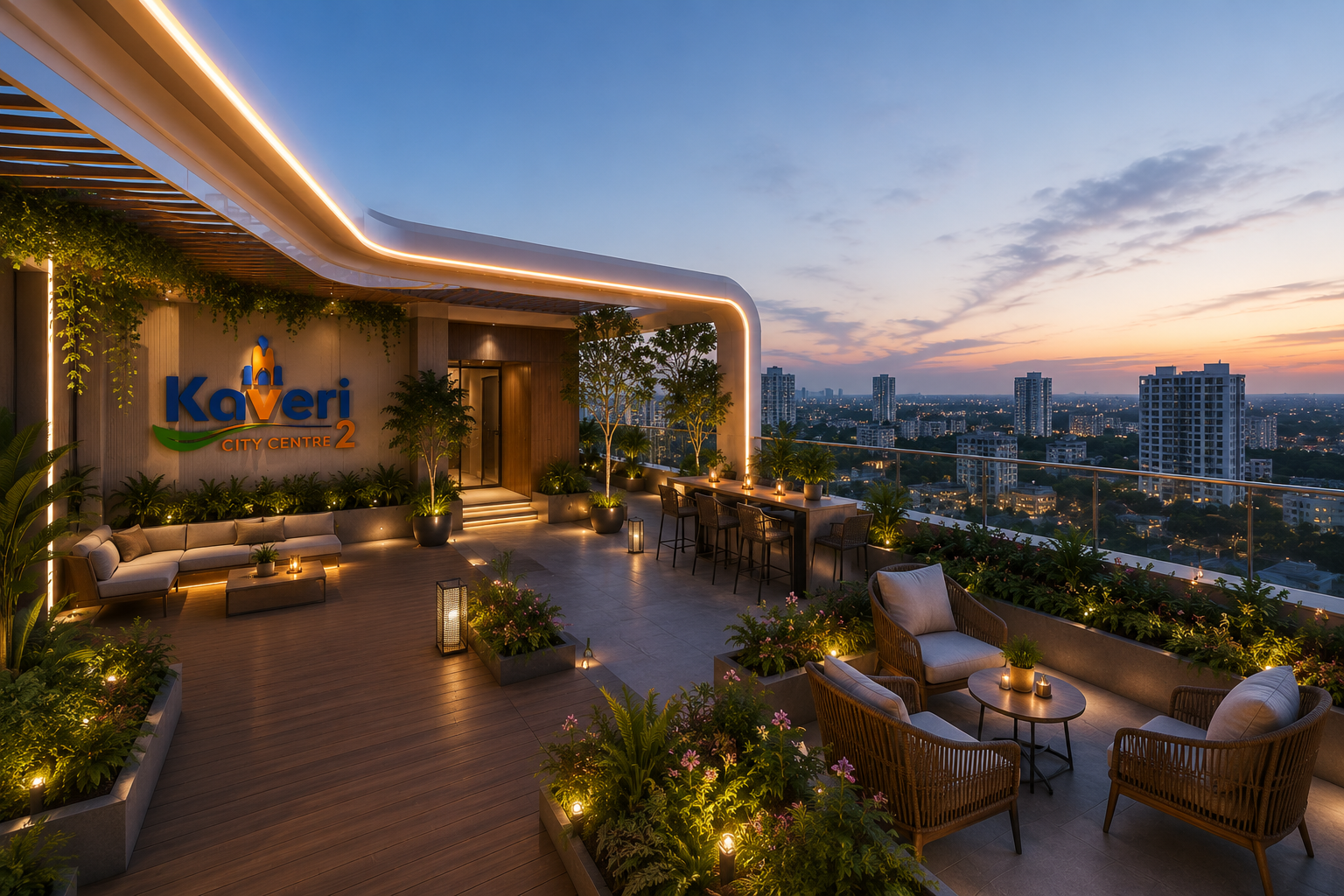 kaveri city centre terrace