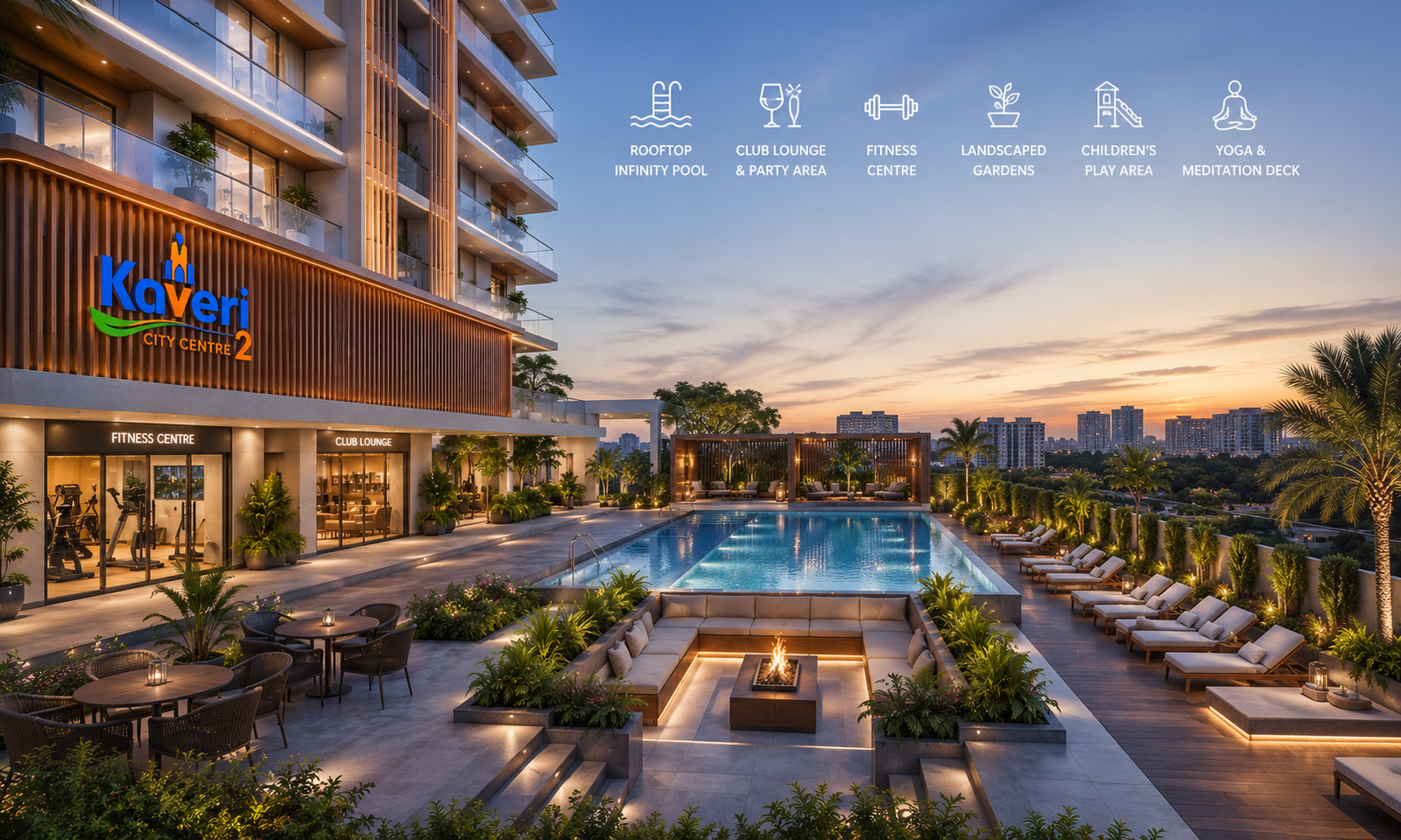 kaveri city centre amenities